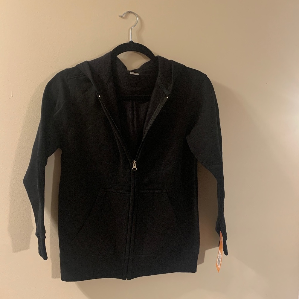 Champion zip hoodie- boys medium